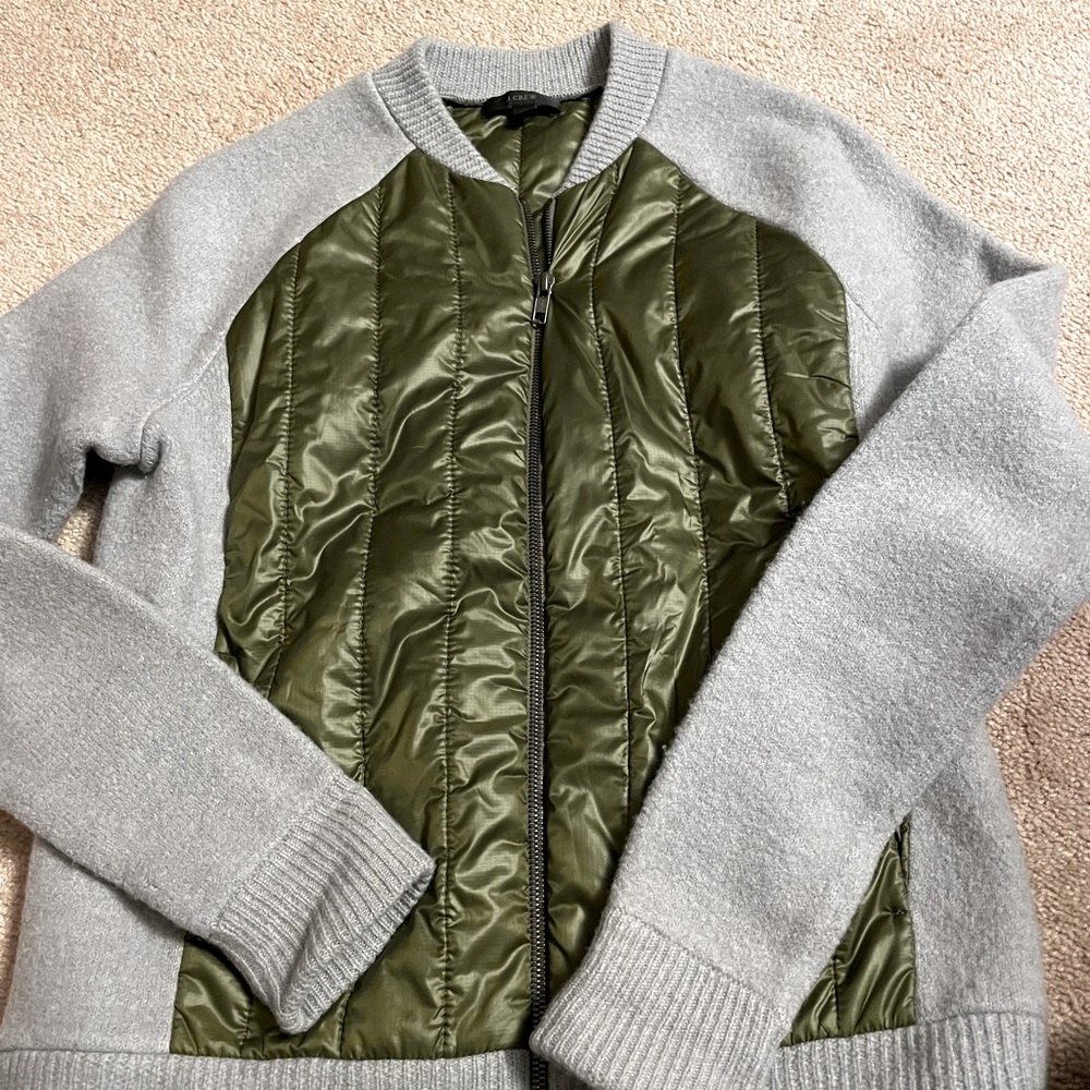 Jcrew women’s zip up jacket